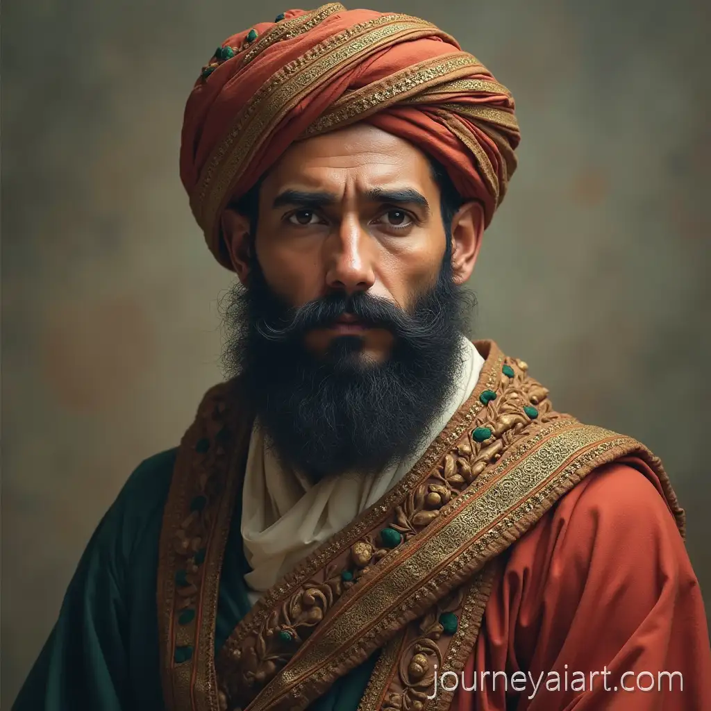 Portrait-of-Mohammad-in-Traditional-Attire