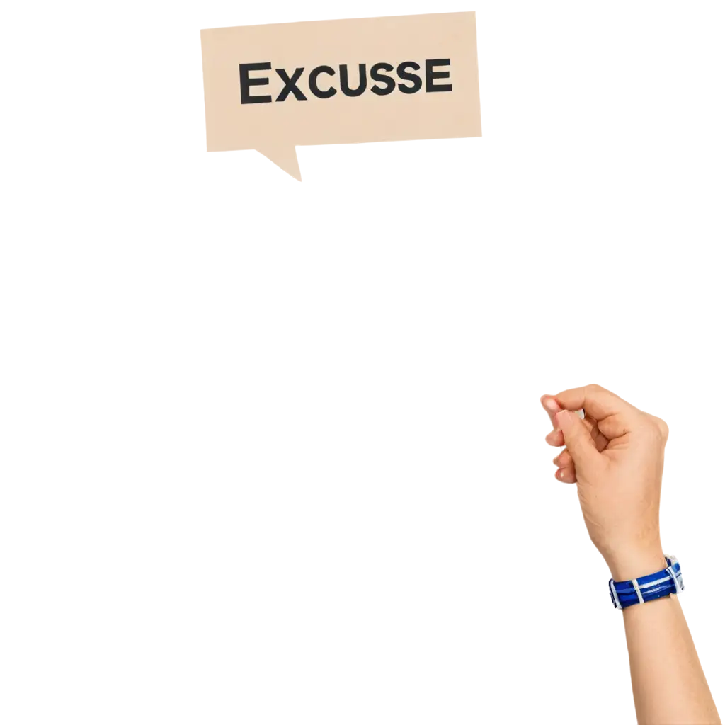 Excuse-Written-Grey-Board-with-Handle-PNG-Image-for-Versatile-Applications