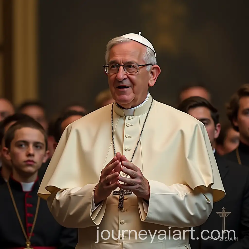 Pope-Benedict-XVI-Speaking-to-Young-People-in-the-Catholic-Church