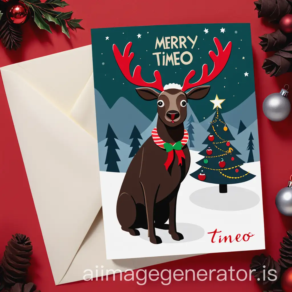 Personalized-Christmas-Card-for-Timo-with-Holiday-Cheer