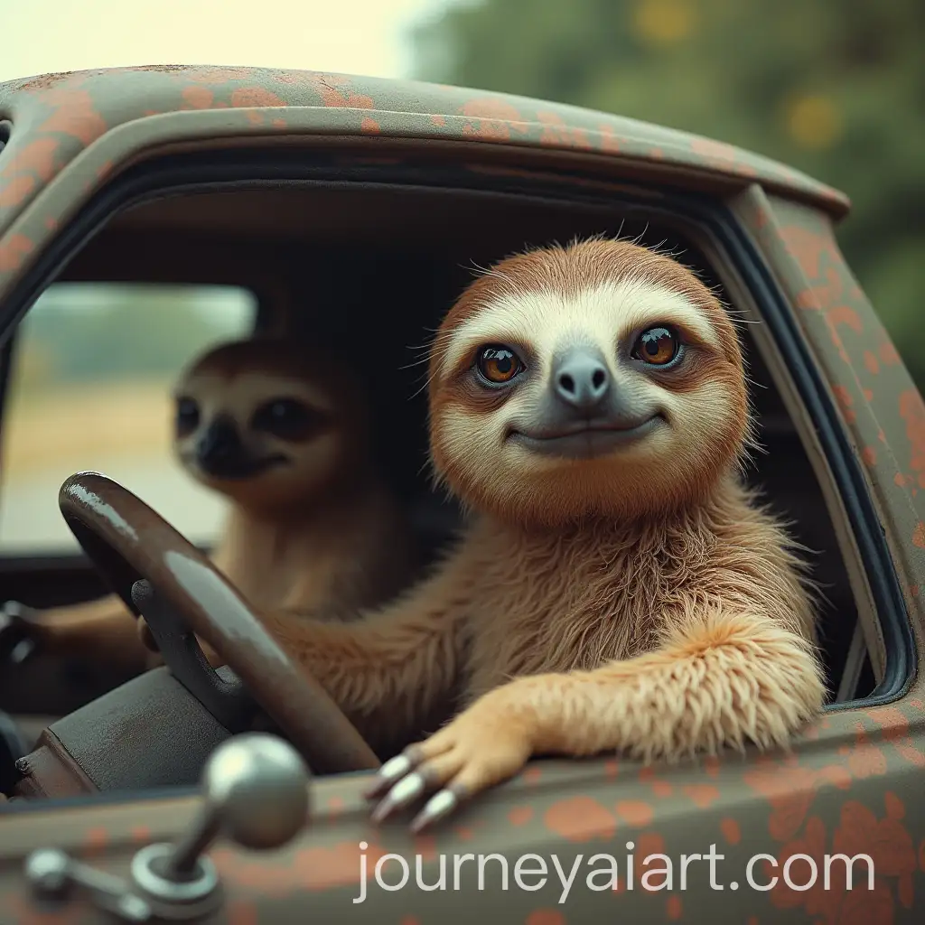 Elderly-Sloths-Driving-a-Car