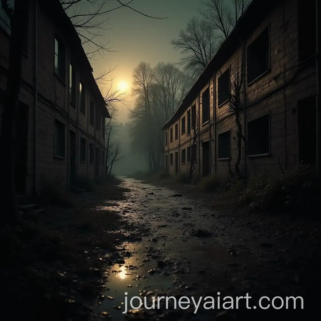 Metalcore-Album-Cover-for-AI-Bildbeschreibung-OptimierungQuiet-Place-with-Dark-Intense-Atmosphere