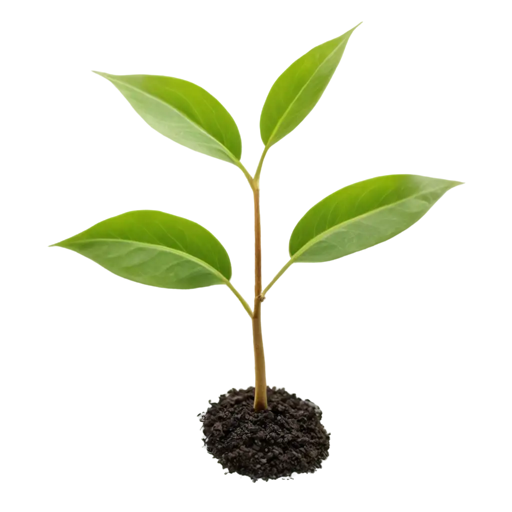 PNG-Image-of-a-Tree-or-Plant-Growing-from-a-Small-Seed-Illustration-and-Concept