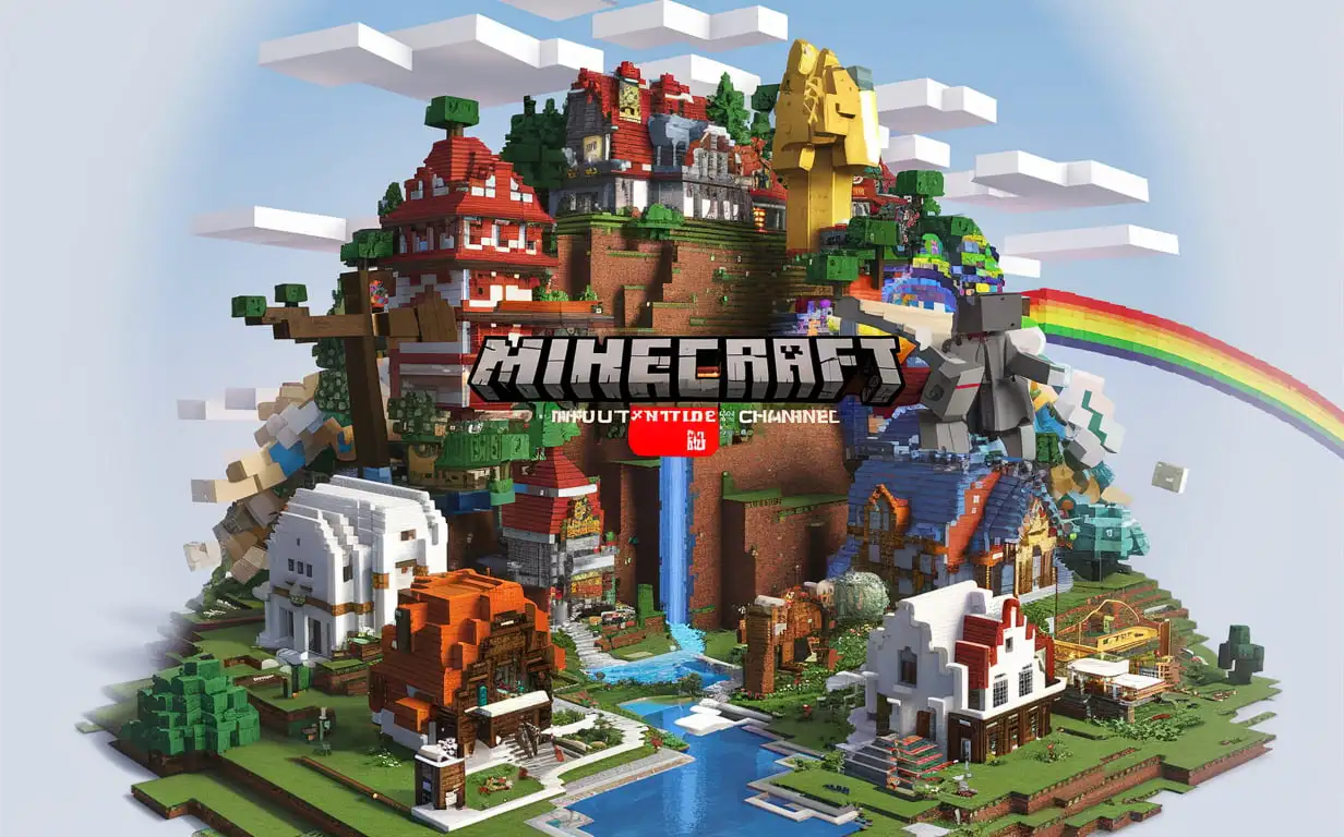 Dynamic-Minecraft-Channel-Banner-with-Characters-and-Landscapes