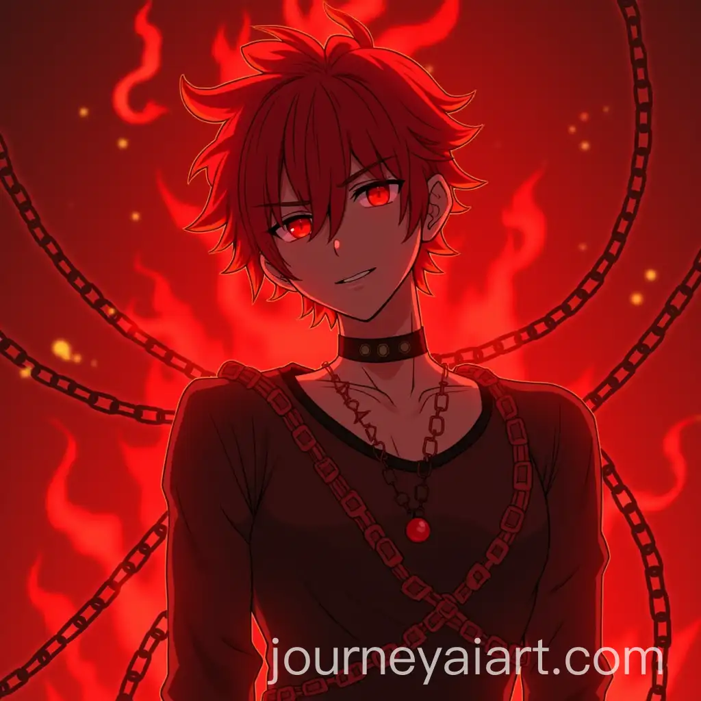 Fiery-Red-Male-Anime-Character-with-Glowing-Eyes-and-Chains