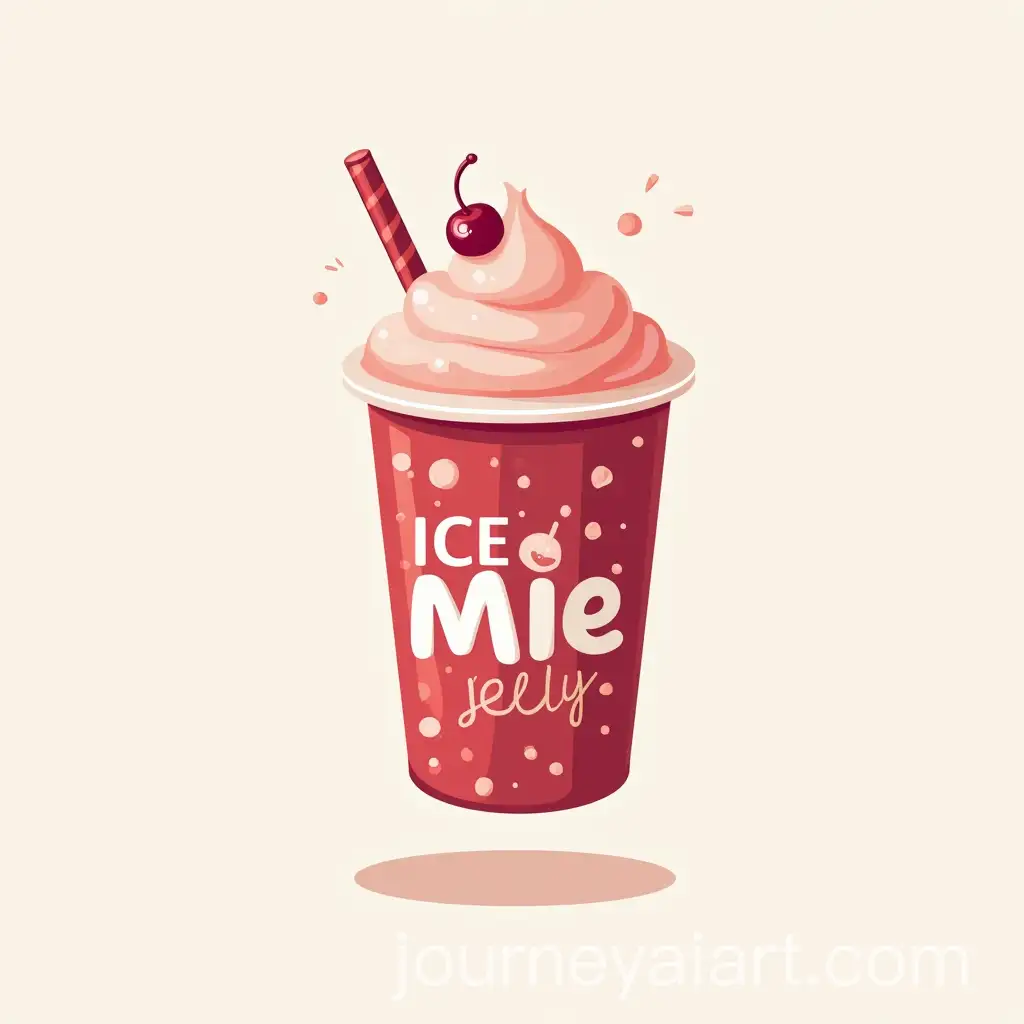 Ice-Mie-Jelly-Logo-Featuring-a-Drink-Centerpiece