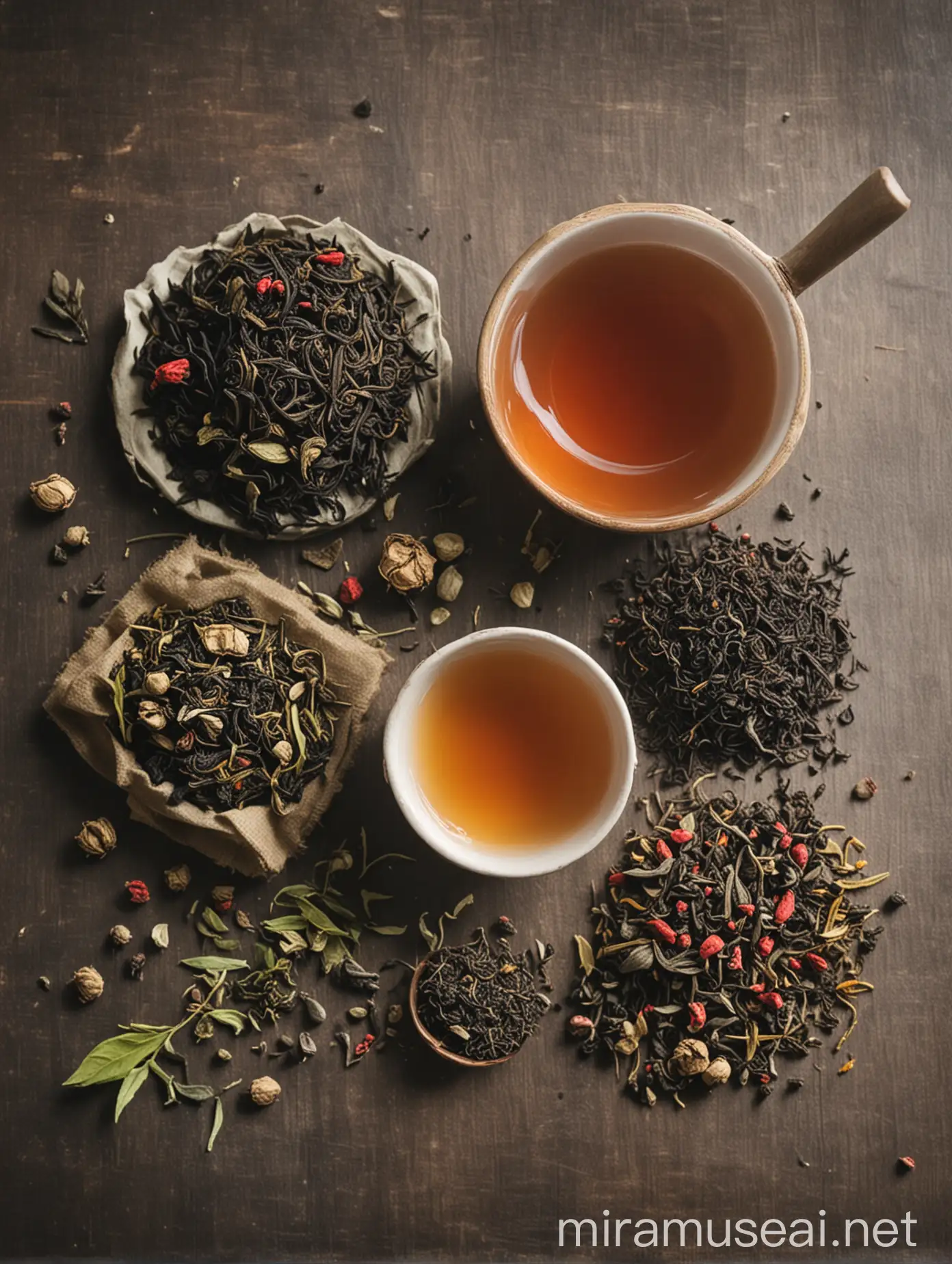 Traditional Tea Making and Medicinal Herbs Refinement