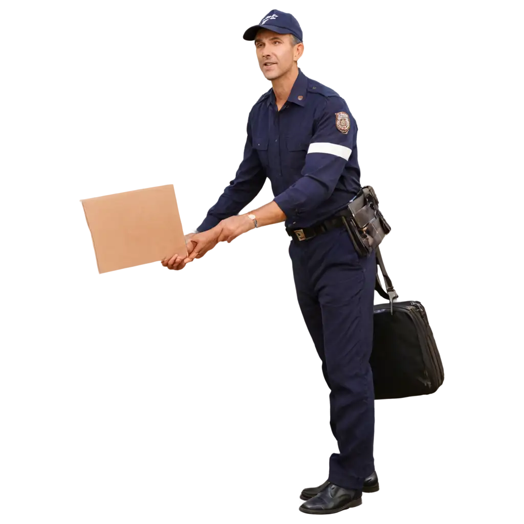 HighQuality-Postman-PNG-Image-for-Versatile-Use-in-Various-Digital-Projects