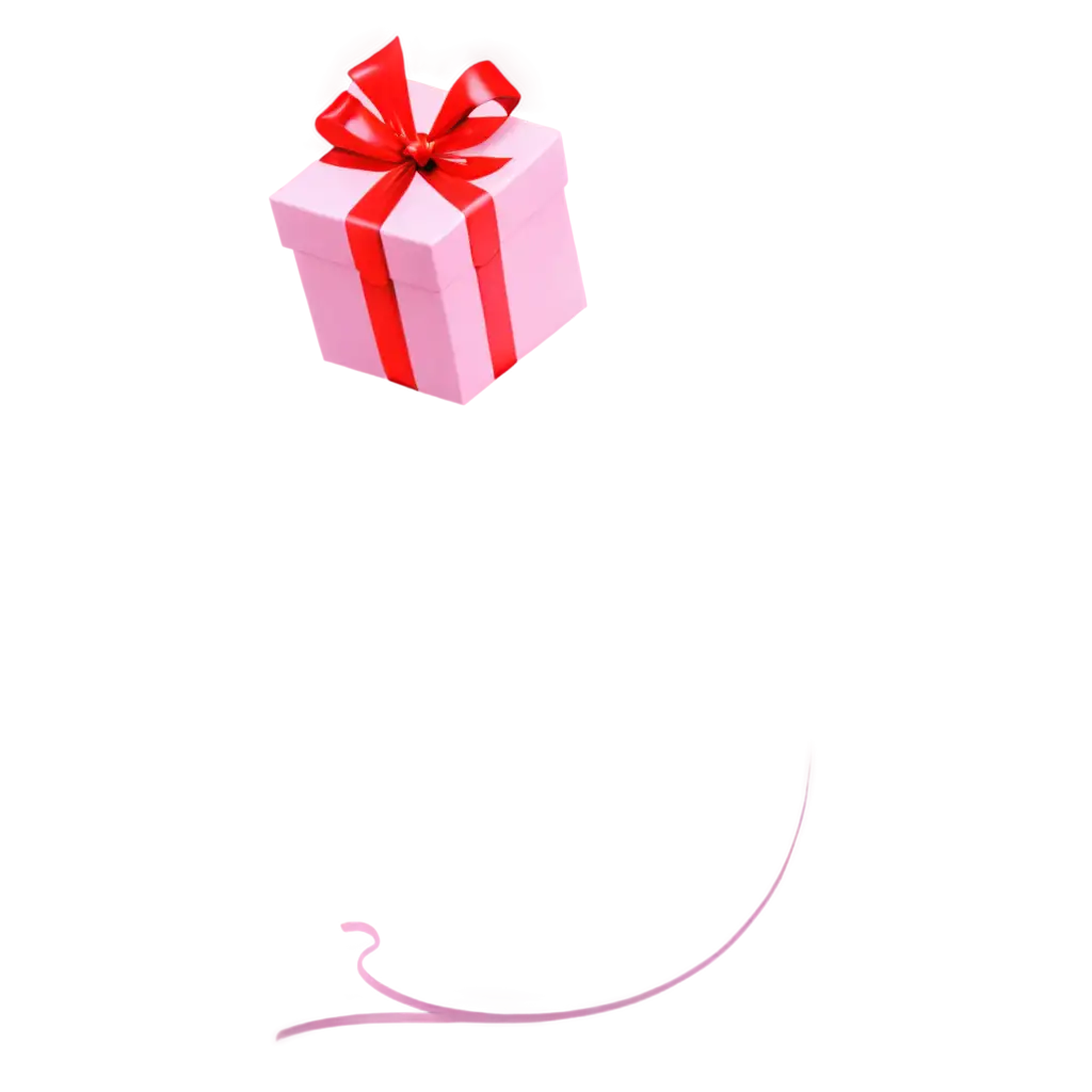 Red-or-Pink-Vector-Gift-Box-PNG-HighQuality-Digital-Asset-for-Creative-Projects