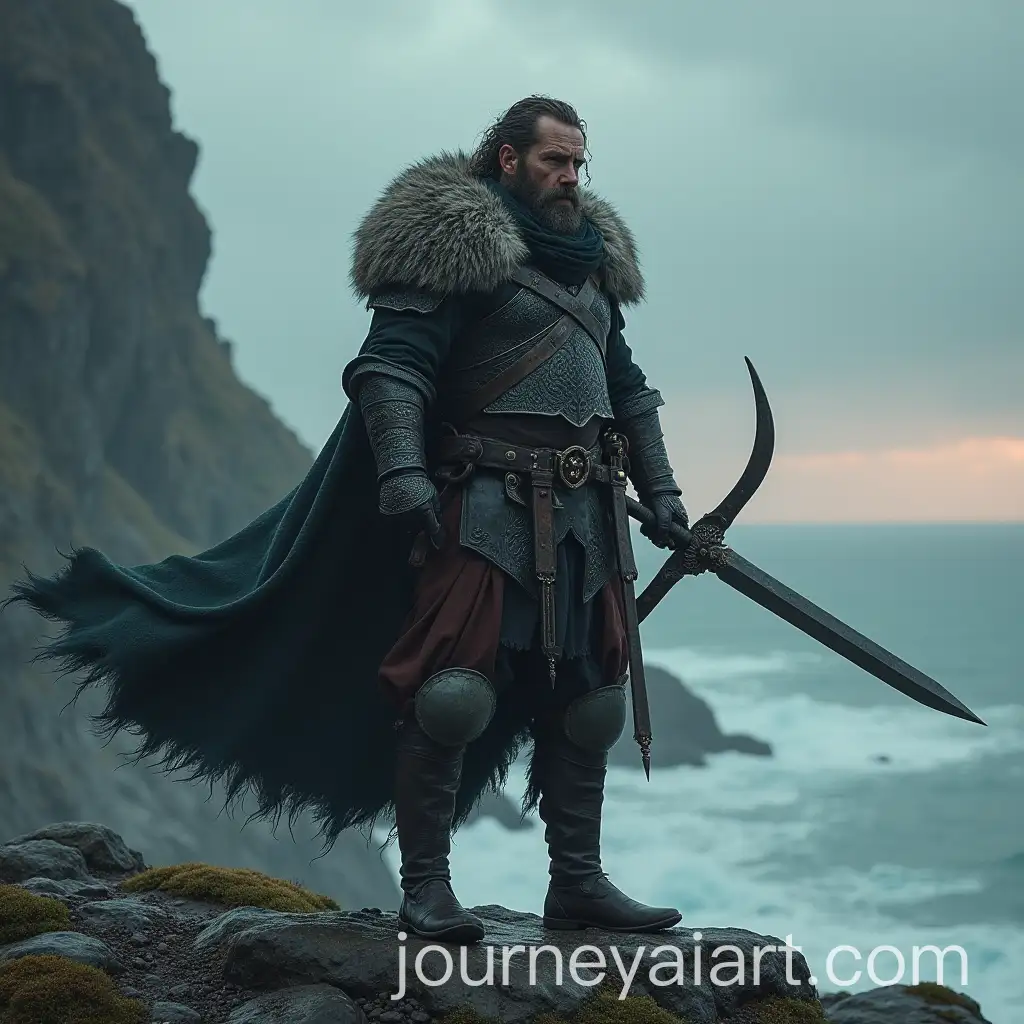 Vinland-SagaInspired-Character-Resting-Like-Futs-from-Berserk-Against-a-Parapet