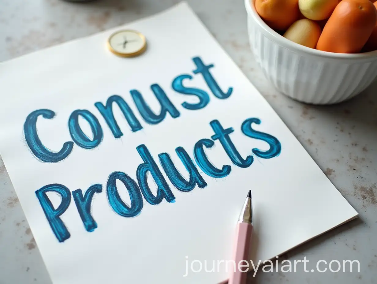 AI-Image-Prompt-ExpansionMany-Brands-of-the-Same-Category-on-a-Table-with-Confused-Headline