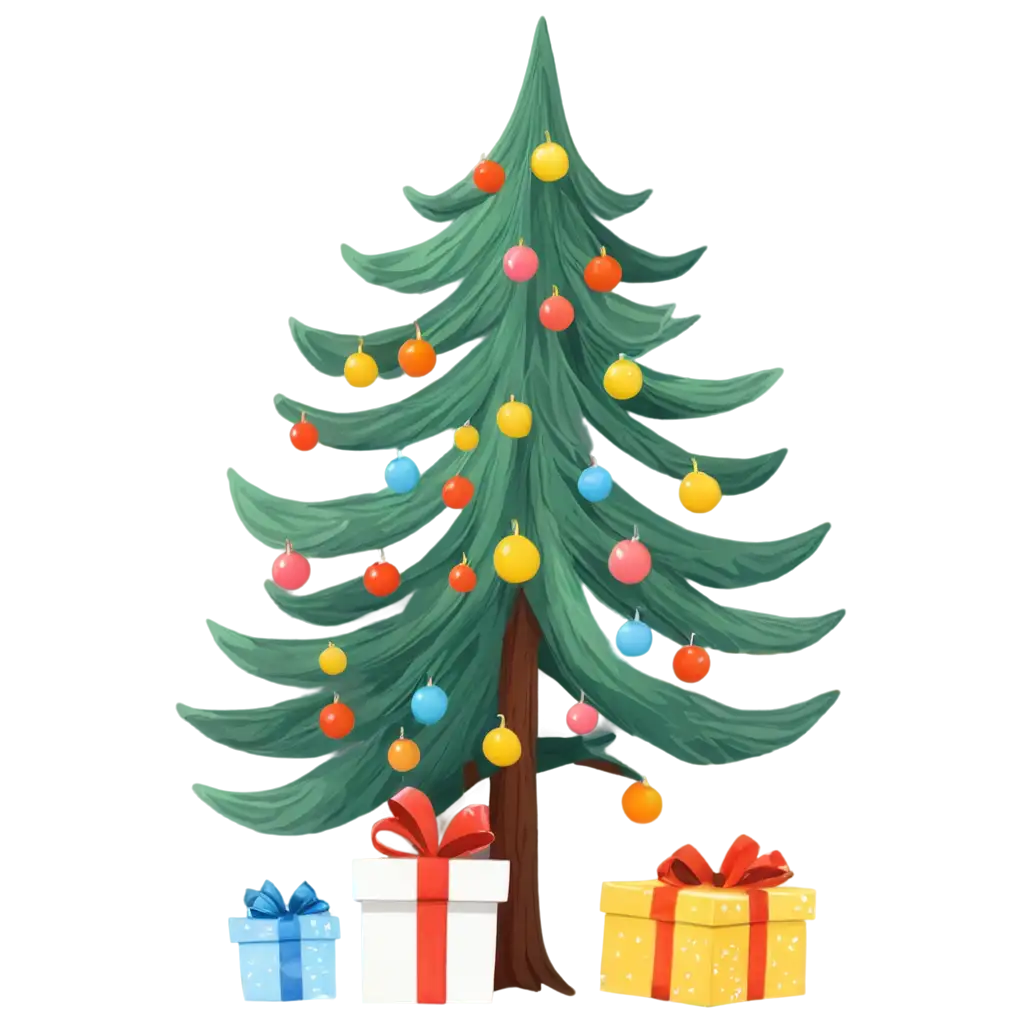 Animated-Tree-with-Gifts-PNG-Perfect-for-Holiday-Seasonal-Designs