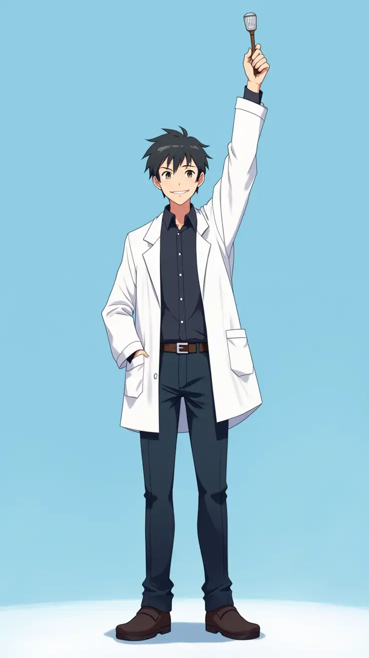 Confident-Young-Scientist-in-Lab-Coat-Holding-Staff