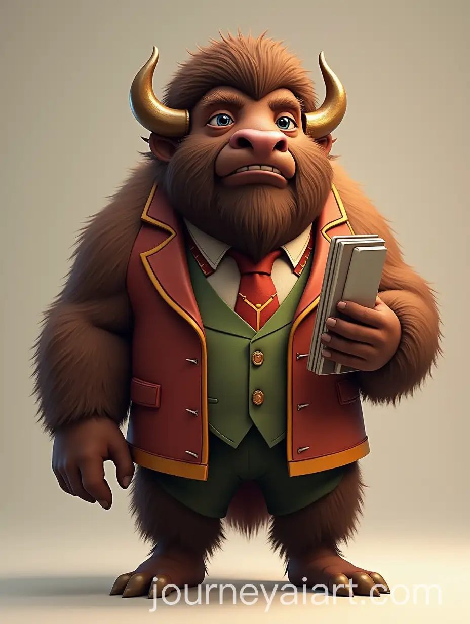 3D-Bison-Teacher-in-Classroom-Scene