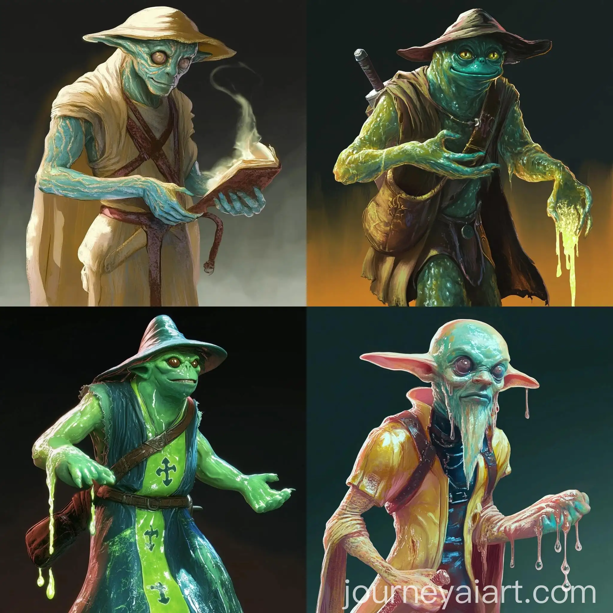 Mature-Cleric-HumanLike-Slime-Character