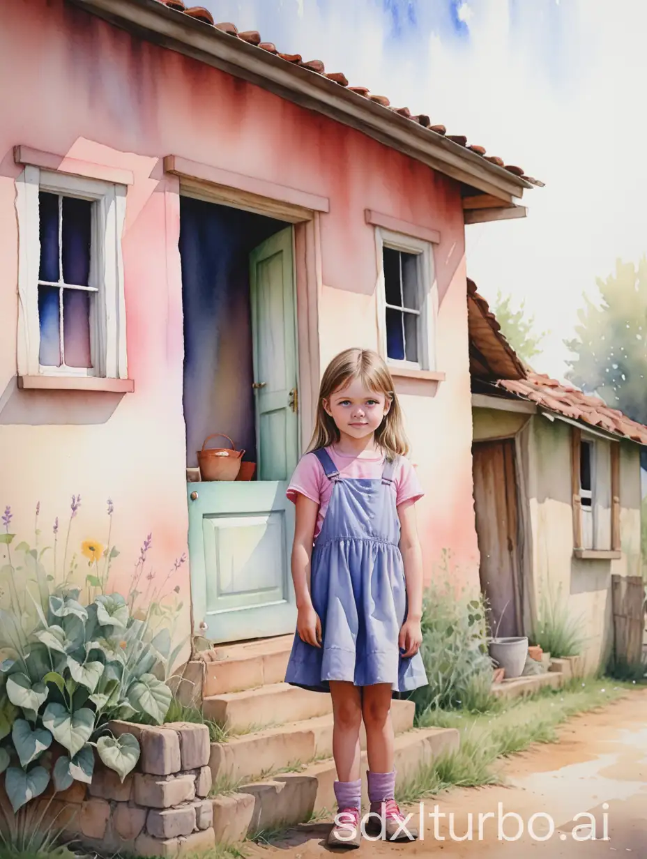 Countryside-Girl-in-Pastel-Hyperrealistic-Setting