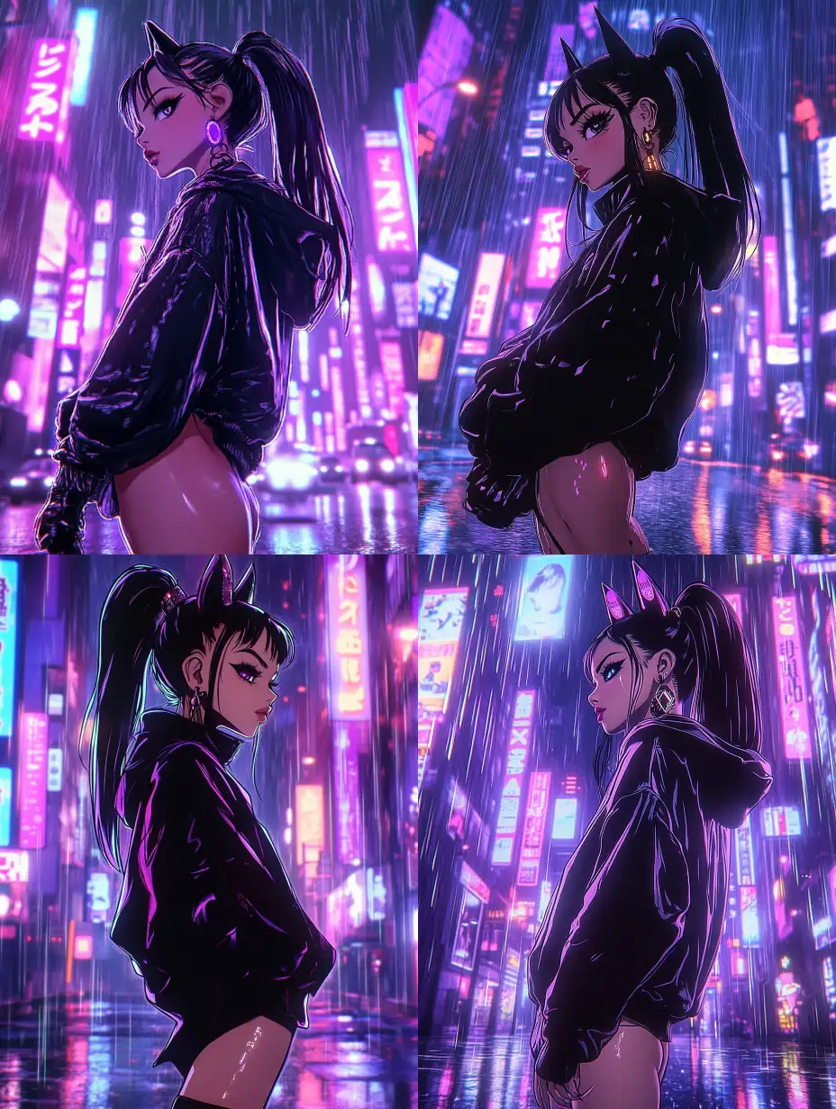 Futuristic-Streetwear-Fashion-in-NeonLit-Cyberpunk-City