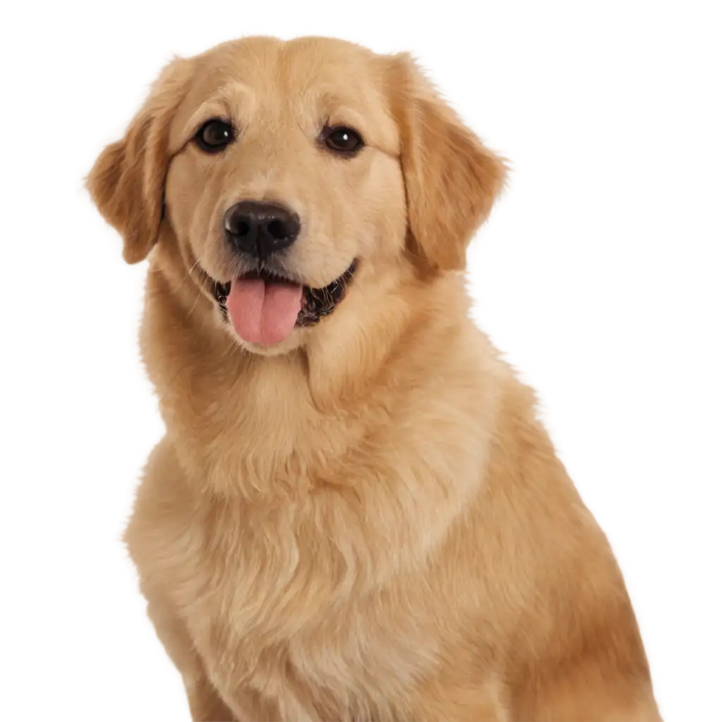 smiley dog transparent background