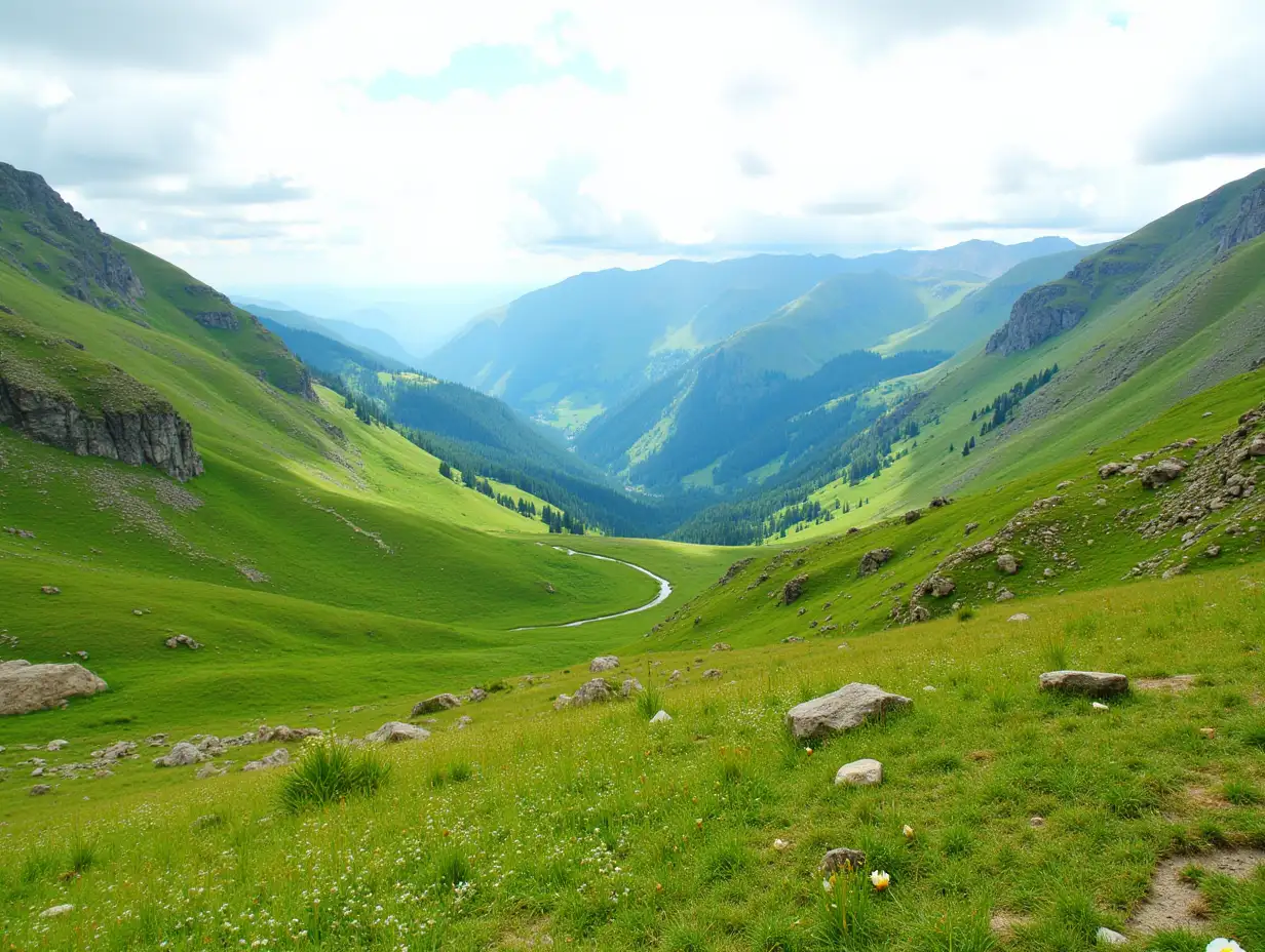 Scenic-Green-Landscape-in-Picos-de-Europa-National-Park