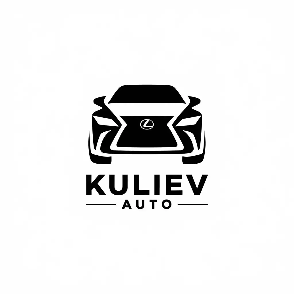 LOGO-Design-for-Kuliev-Auto-Elegant-Vector-Design-with-Lexus-Emblem-on-Clear-Background