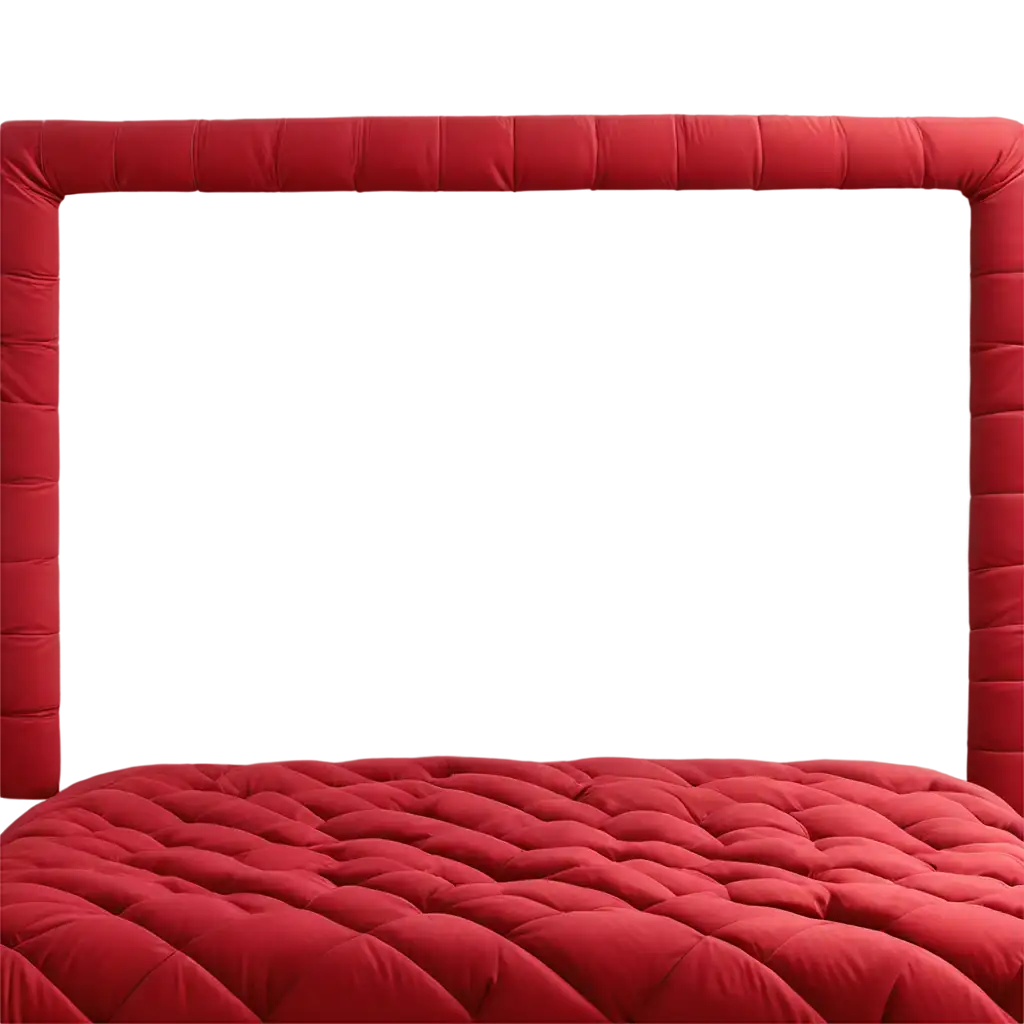 Vibrant-Red-Comforter-PNG-Enhance-Your-Design-with-HighQuality-Imagery