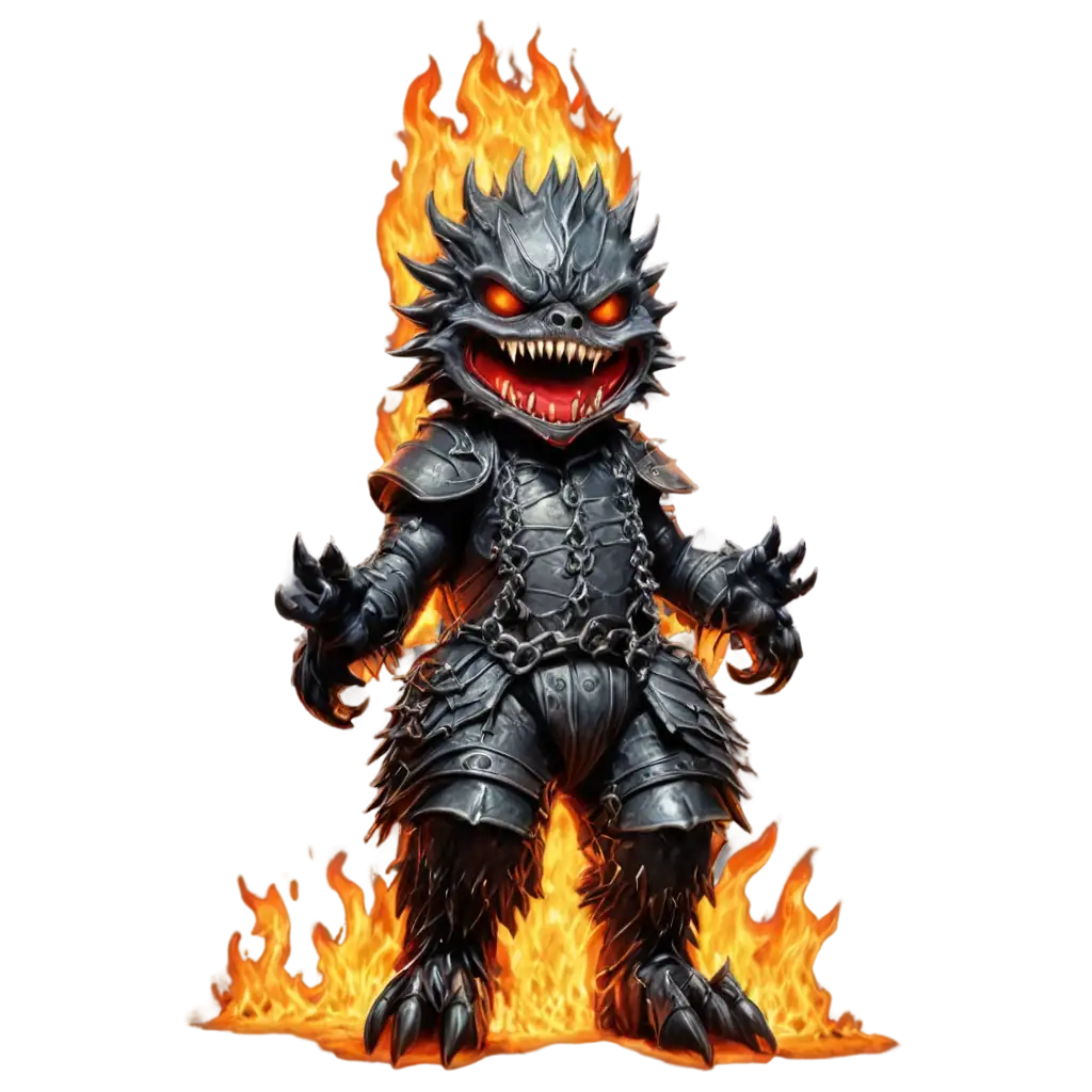 Terrifying-FireBreathing-Creature-PNG-Unleash-Hellish-Imagery