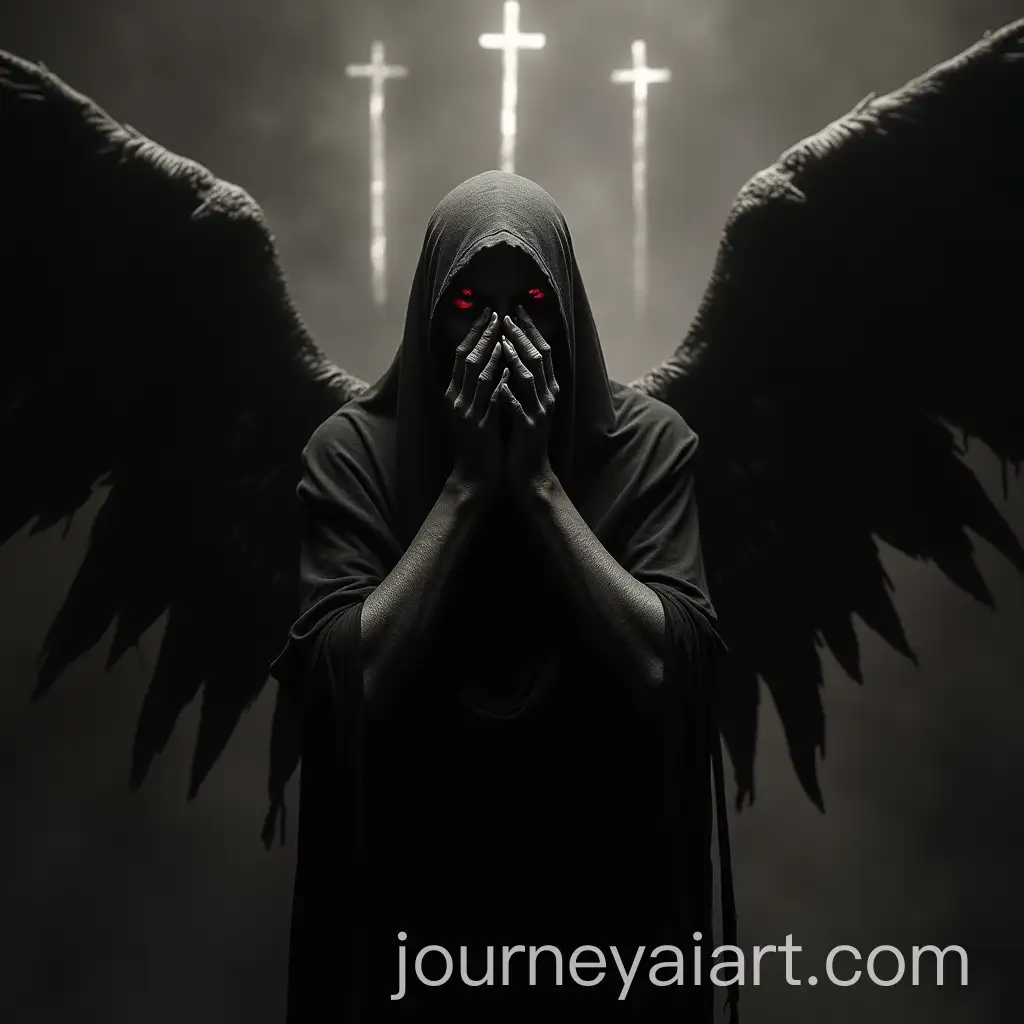 Terrifying-Angel-with-Shadowy-Wings-and-Glowing-Eyes-in-a-Dark-Gothic-Fantasy-Setting