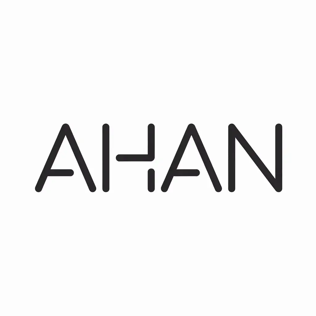 LOGO-Design-for-Ahan-Minimalistic-Internet-Industry-Logo-with-Clear-Background