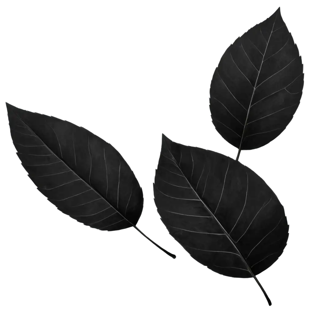 Black-Leaves-in-the-Wind-PNG-HighQuality-Transparent-Image-for-Versatile-Use