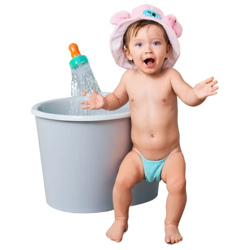 Adorable-Toddler-in-Cold-Bath-PNG-Hilarious-and-Cute-Expression-in-a-Simple-Bathroom-Scene