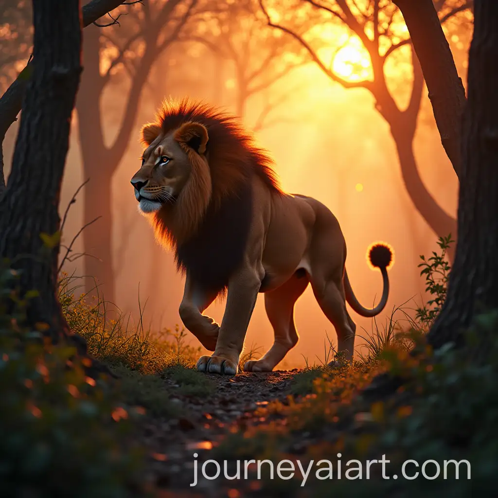 Majestic-LionVenom-Hybrid-in-a-Jungle-at-SunsetAI-Art-Prompt-Expansion