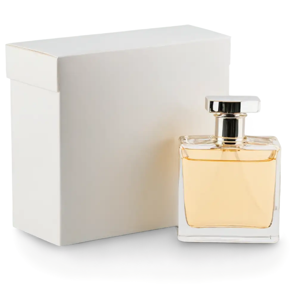 Elegant-Perfume-Bottle-with-Plain-White-Box-PNG-for-HighQuality-Visuals