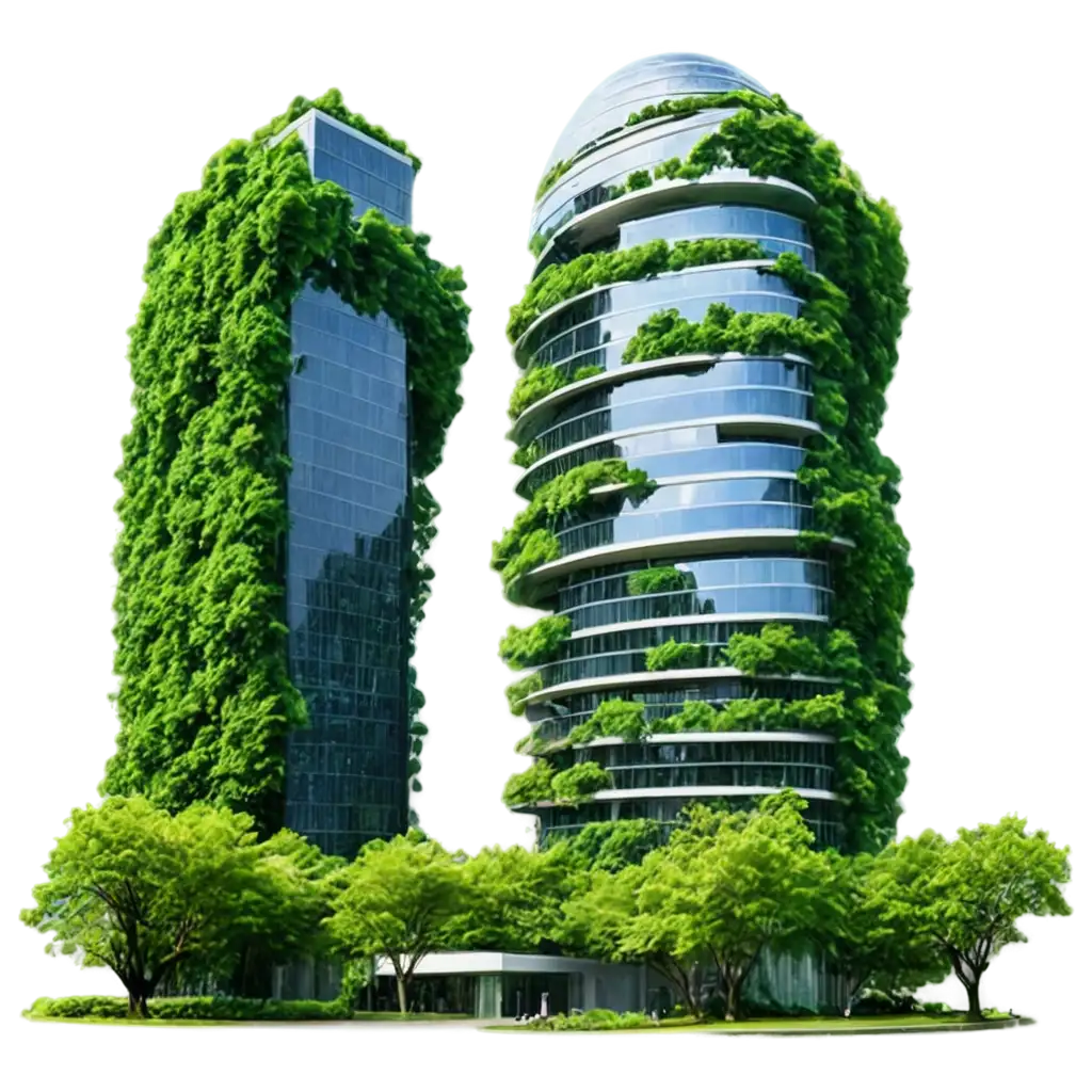 Futuristic-Skyscraper-with-Greenery-PNG-Perfect-for-HighQuality-Visual-Projects