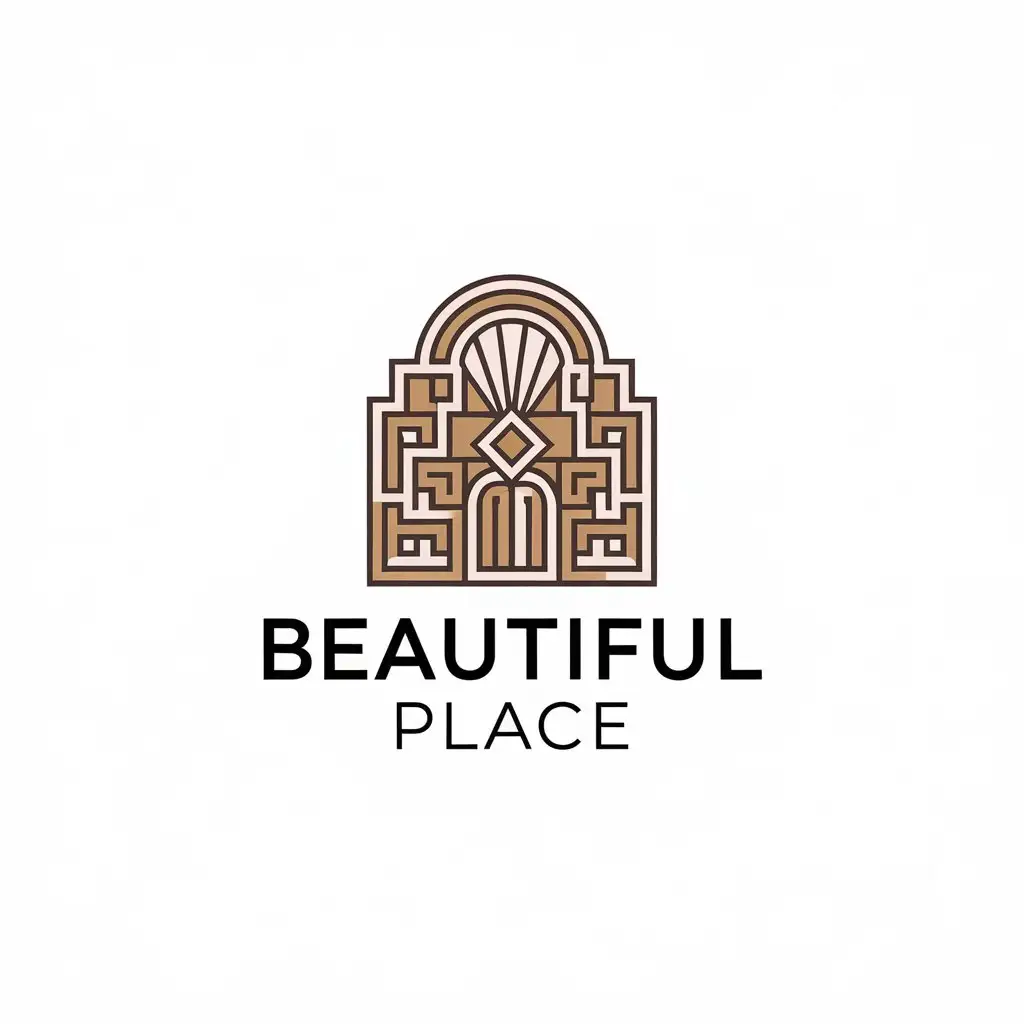 LOGO Design for Beautiful Place Vector Art with Clear Background for Restaurant Industry