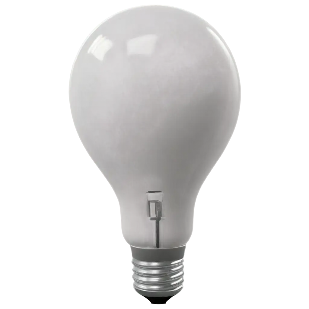 3D-Ordinary-Bulb-PNG-Image-HighQuality-and-Versatile-for-Various-Applications