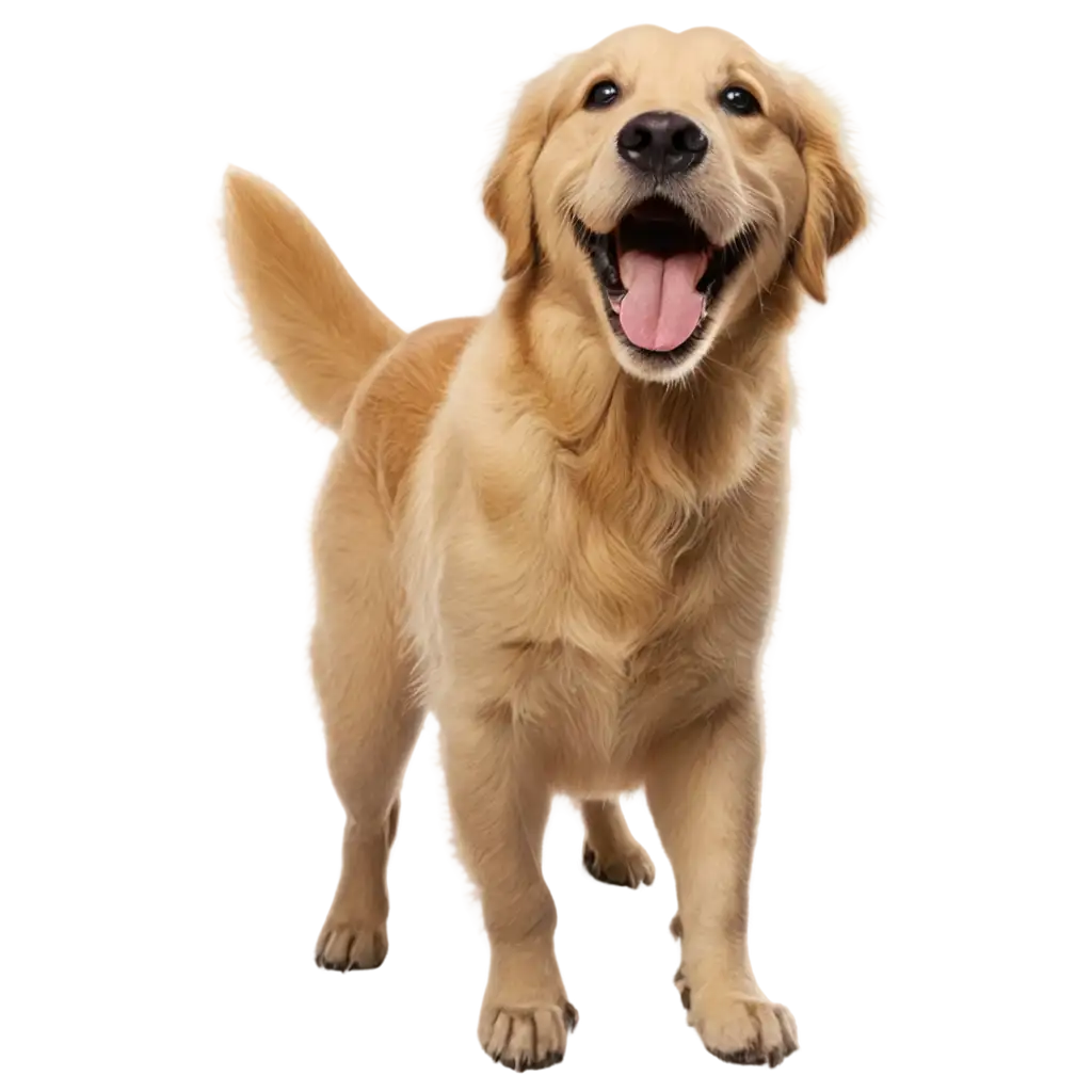 Delightful-Happy-Golden-Retriever-PNG-Image-for-Various-Creative-Uses