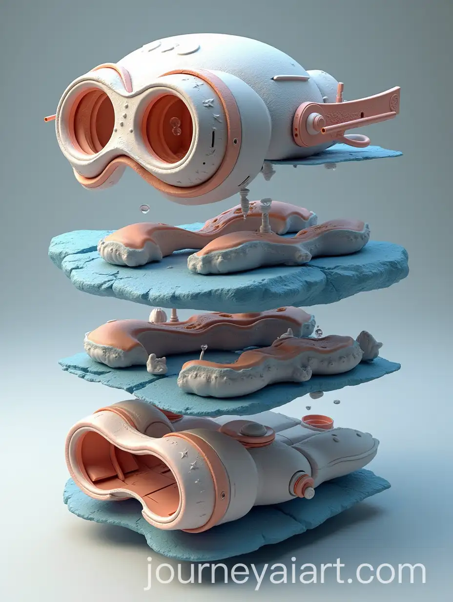 Exploded-View-of-MultiLayer-Eyemask-with-Detailed-Layers