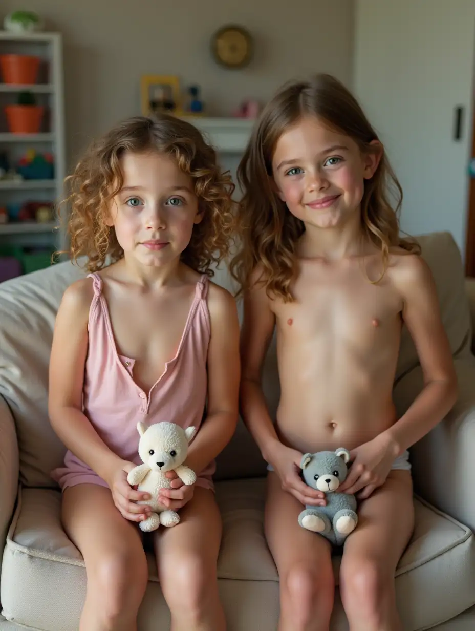 Two-Little-Girls-with-Stuffed-Animals-in-a-Playroom