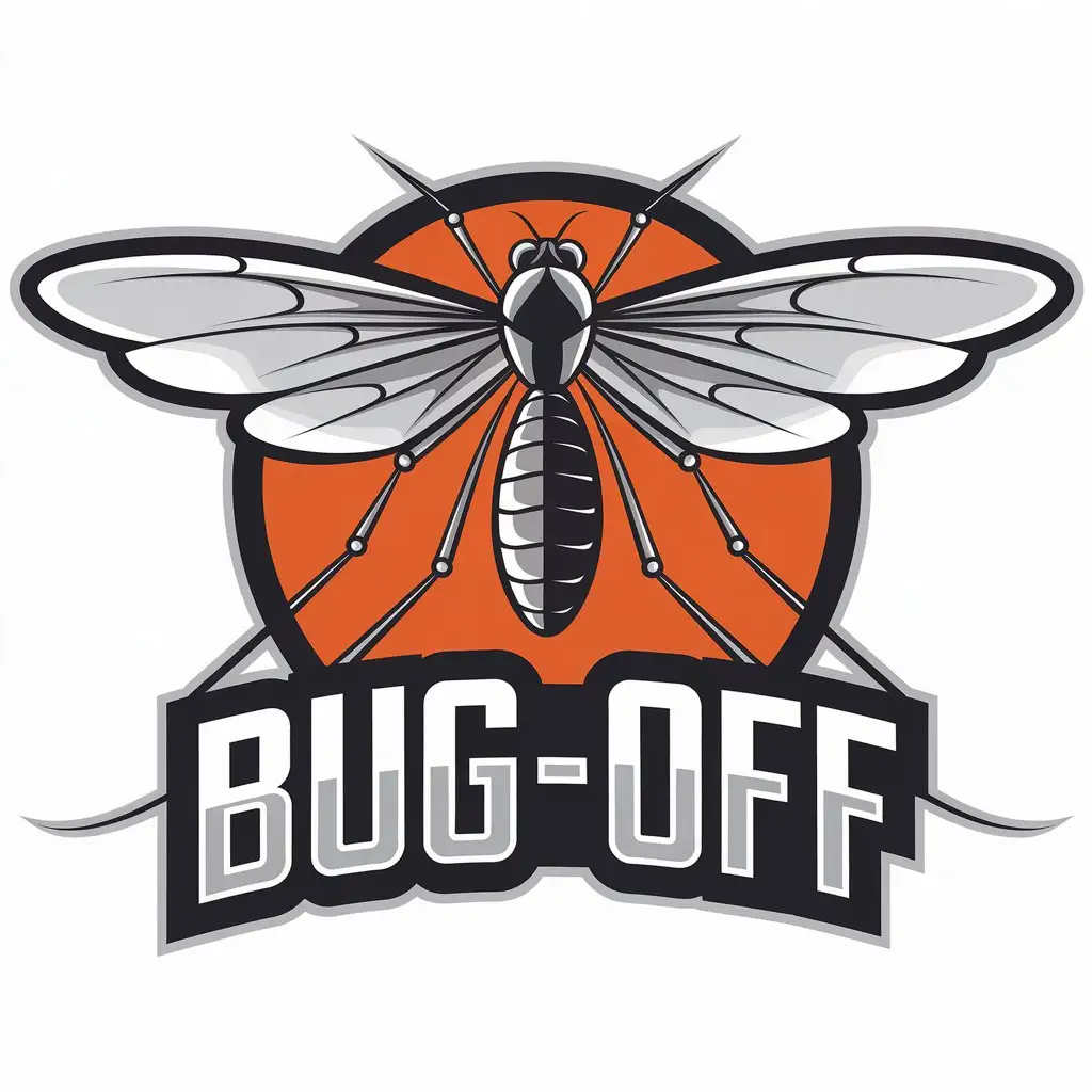 LOGO Design for BugOff Mosquito Symbol for Automotive Industry with Clean Modern Aesthetic