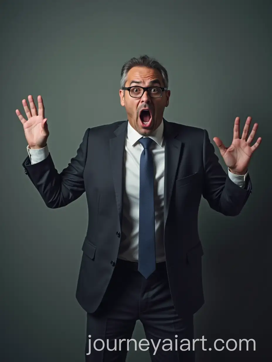 Corporate-Professional-Yelling-at-Office-Employees-in-a-Photorealistic-Setting