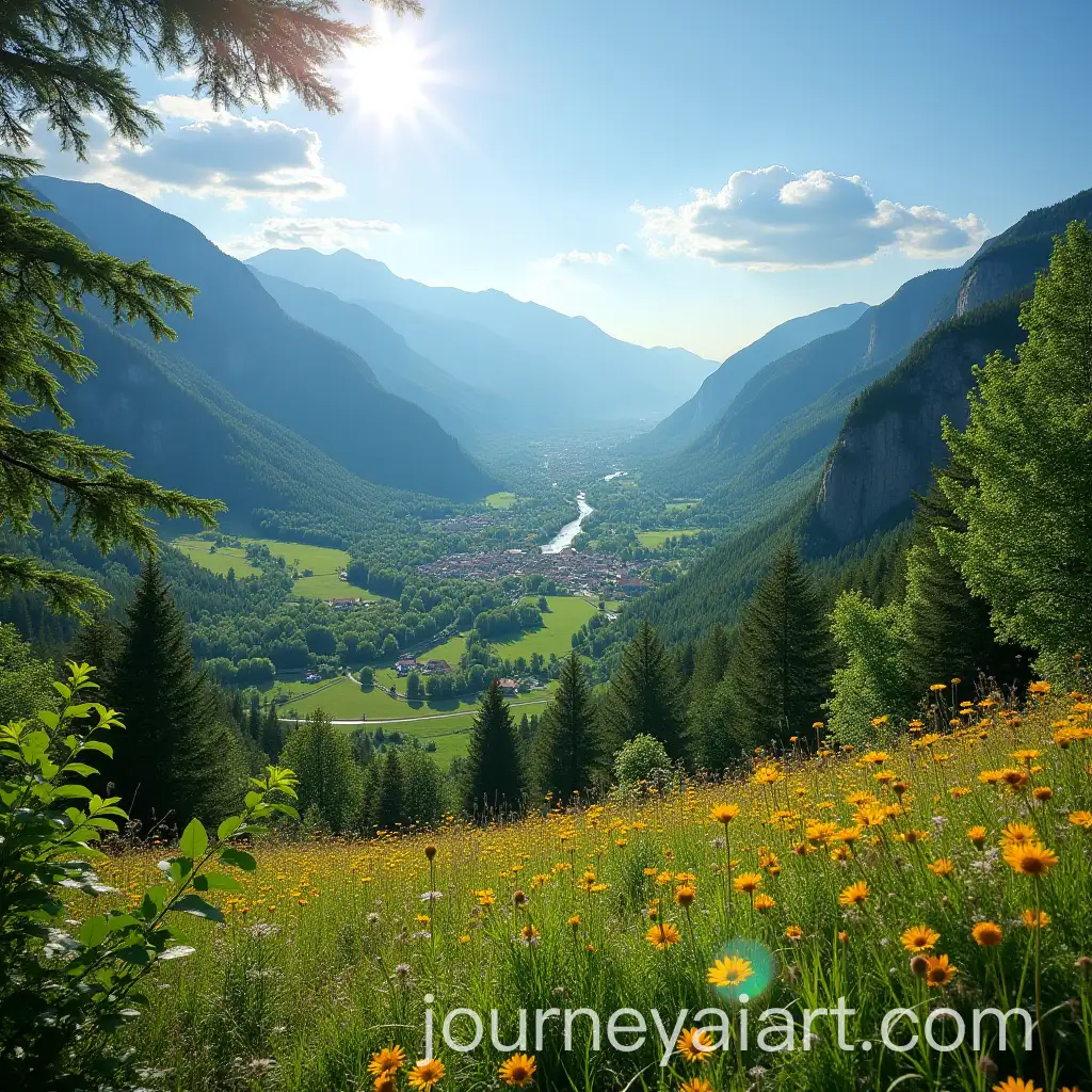 Summer-Joy-in-Vrnjaka-Banja-with-Mountains-and-Greenery