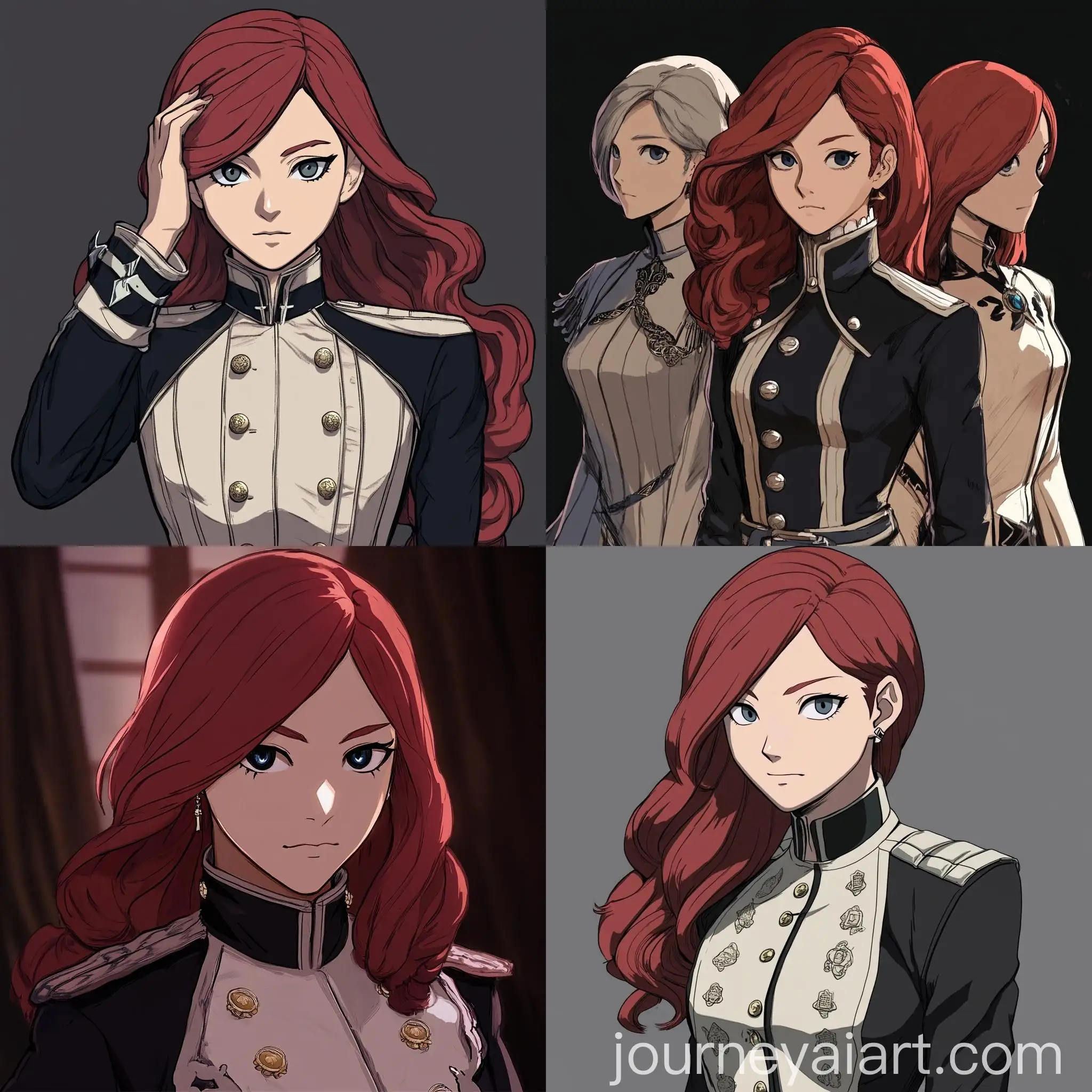 Fire-Emblem-Three-Houses-Mean-Girl-in-Long-Clothes-with-One-Bang-Over-Eye