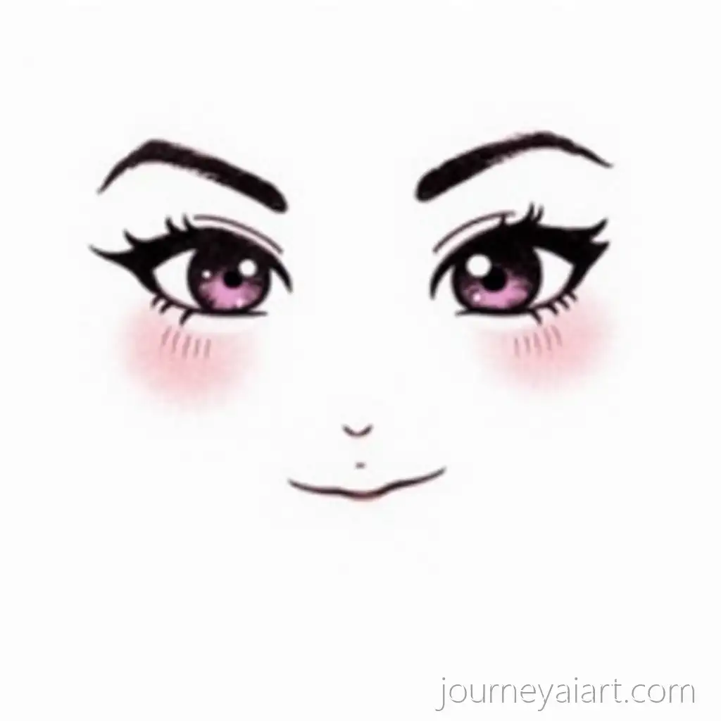 Synthwave-Avatar-of-Winking-Girl-with-Hudini-Name-on-White-Background