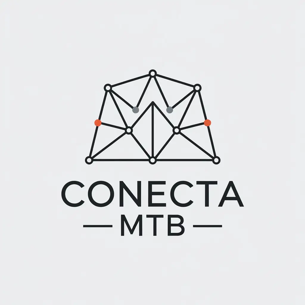 LOGO-Design-For-Conecta-MTB-Minimalistic-Vector-Logo-of-Mountain-Connected-to-the-Net