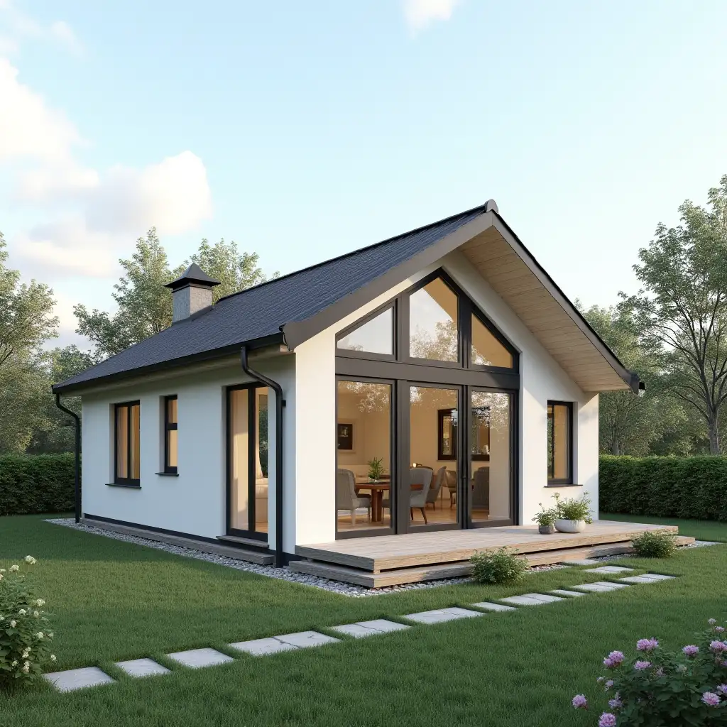 Modern-Prefabricated-House-Surrounded-by-Nature