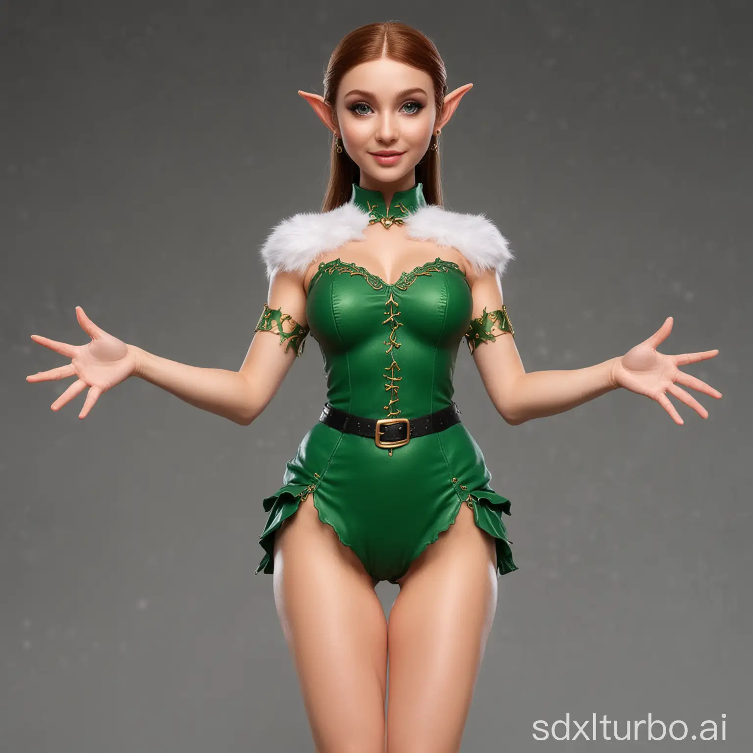 Sexy-Elf-Character-with-HumanLike-Features