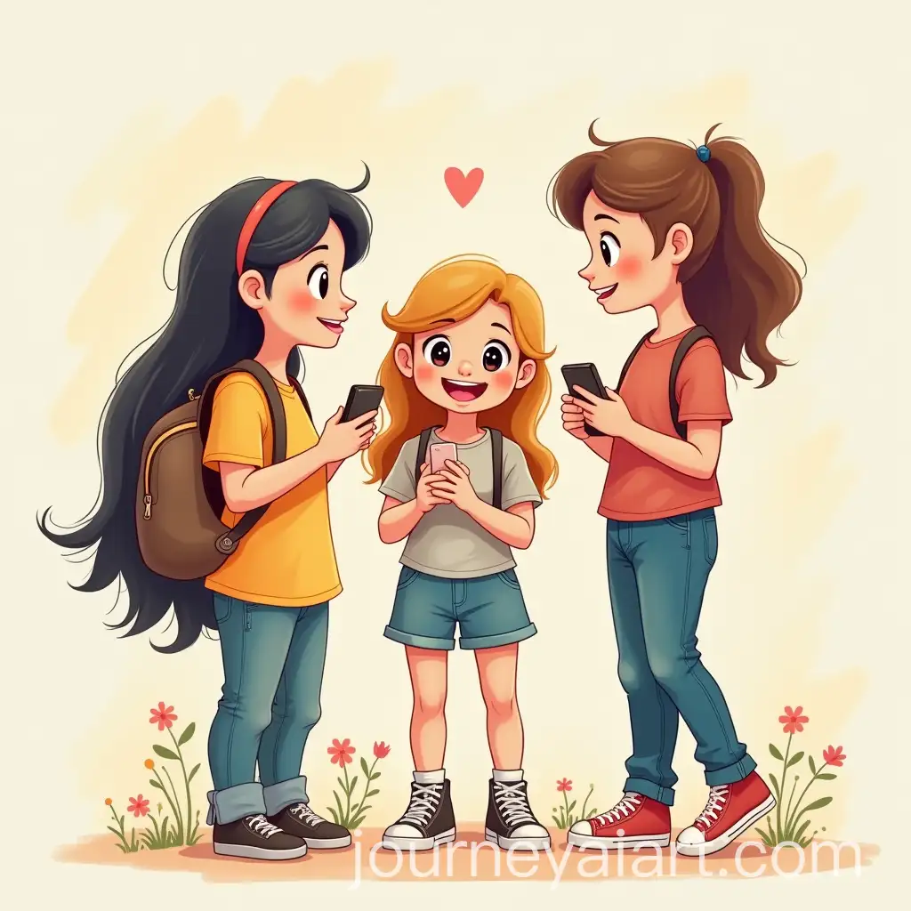 Teenage-Friendship-App-Advertisement-Stay-Connected-Anytime-Anywhere