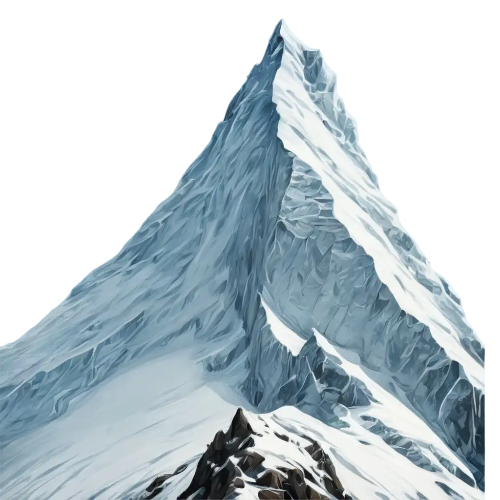 Stunning-Mountain-with-Ice-PNG-Image-Capturing-Natures-Majesty-in-High-Resolution