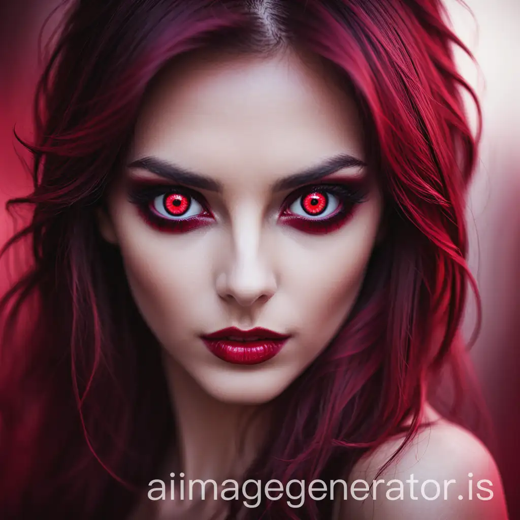 Elegant-Woman-with-Crimson-Eyes