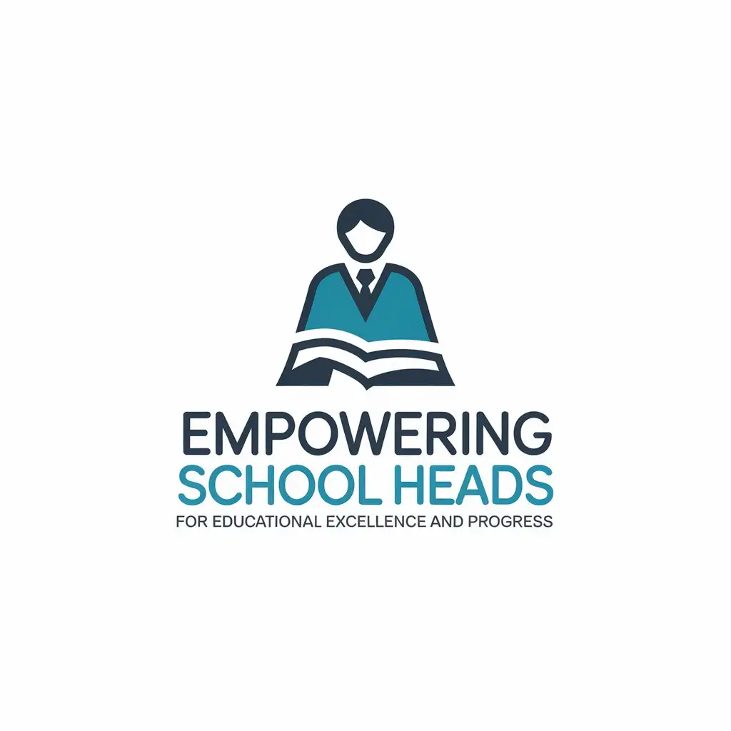 LOGO Design for Empowering School Heads Teacher Symbol with Educational Excellence Theme